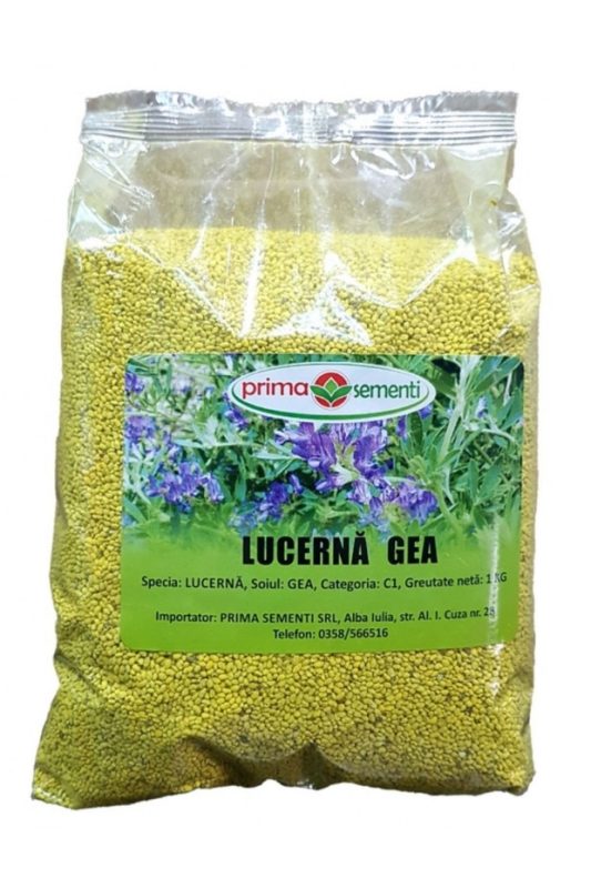 Seminte de Lucerna Gea Plus drajata 1 kg